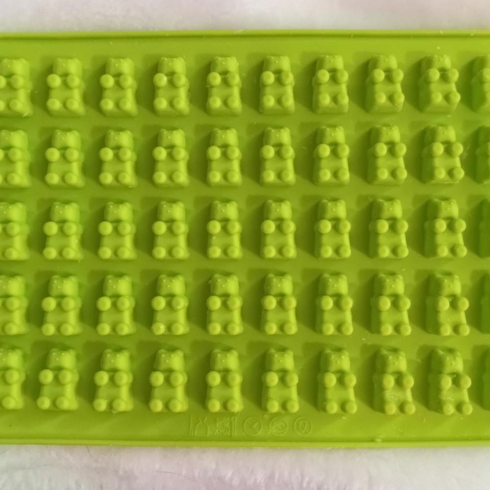 Silicone Gummy Bear Mold - Green